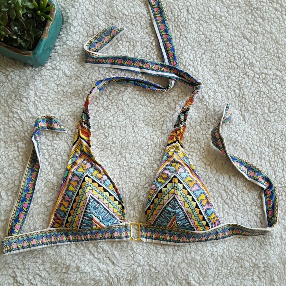 EUC Trina Turk Bikini Top in Size Small
